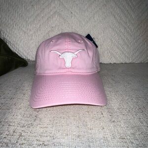 Pink Texas Longhorn Cap